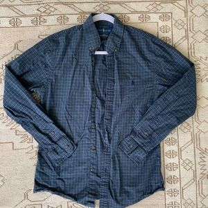 Ralph Lauren plaid long sleeve!